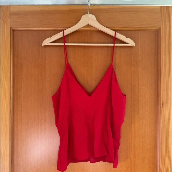 anine bing red sophia top - Picture 5 of 7